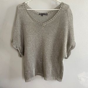 VINCE Scoop Neck Short Sleeve Top